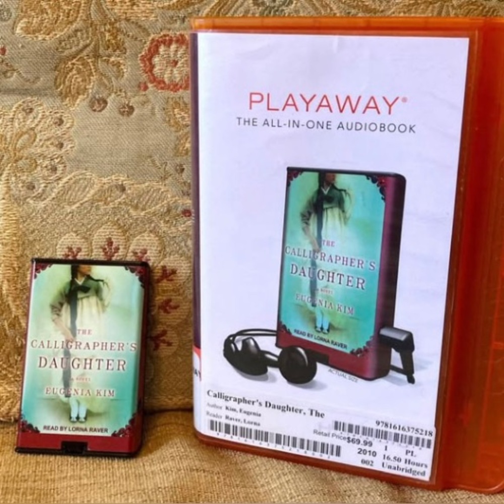 🏯Playaway Audio Book The Calligrapher’s Daughter WORKS